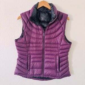 Bernardo Purple Women's Goose Down Puffer‎ Vest